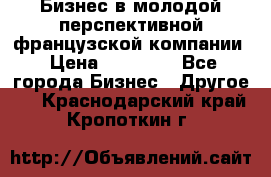 Бизнес в молодой перспективной французской компании › Цена ­ 30 000 - Все города Бизнес » Другое   . Краснодарский край,Кропоткин г.